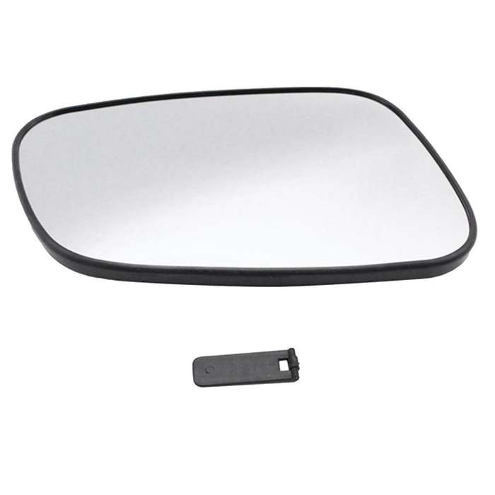 for 2 1998-2004 Car Front Right Heated Side Door Wing Rear View Mirror Lens Glass Crd100640