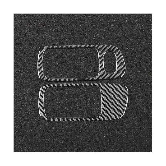 for 2003 2004 2005 Soft Carbon Fiber Inner Door Handle Cover Trim Sticker Accessories