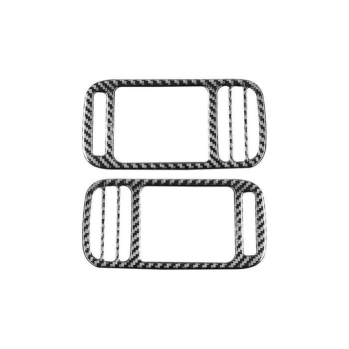 for 2003 2004 2005 Soft Carbon Fiber Central Control Side Outlet Cover Trim Sticker Accessories