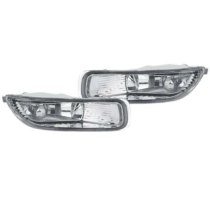 for 2003 2004 Pair Clear Front Bumper Fog Light Lamps with Bulbs US