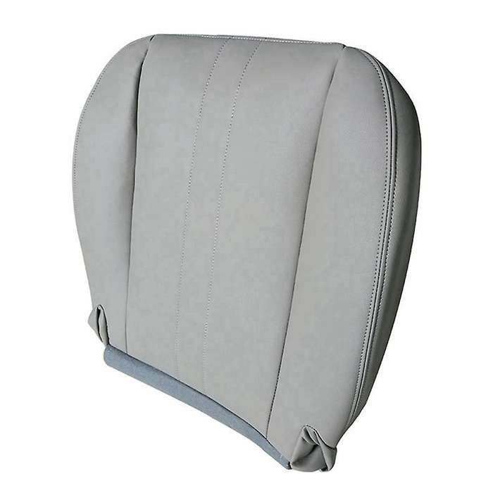 for 2003-2013 Express 1500 2500 3500 Van -Driver Bottom PU Leather Seat Cover Black