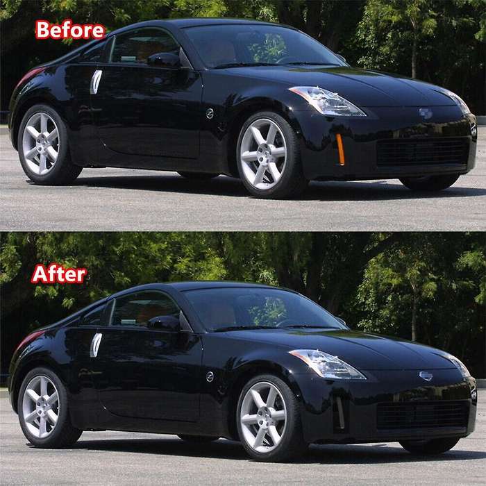 for 2006-2009 350z Car Clear Led Turn Signal Lights Side Marker with Drl