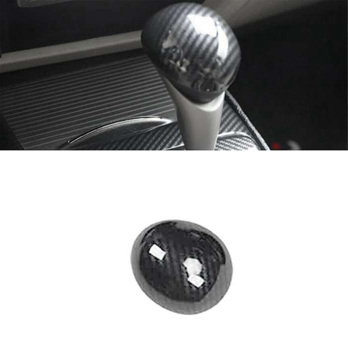 for 2006-2011 8Th Carbon Fiber Central Console Gear Shift Knob Cover
