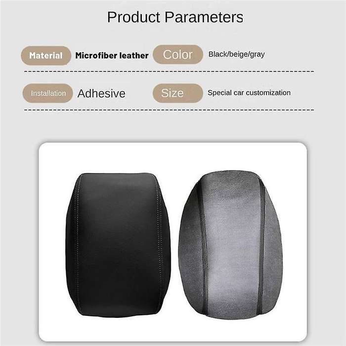 for 2007-2011 Car Center Console Armrest Cover Arm Rest Cover Pad Protector Accessories Black