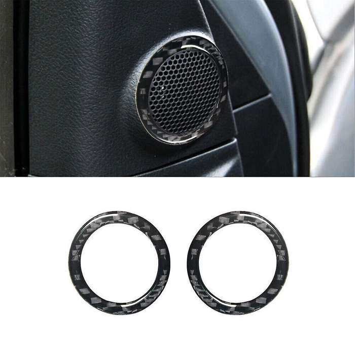 for 2007-2013 Soft Carbon Fiber Center Console Full Set Interior Kit Cover Sticker Trim Accessories