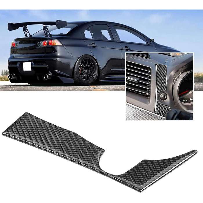 for 2008-2015 Car Carbon Right Side of Speedometer Sticker Button Cover Trim Accessories(LHD)