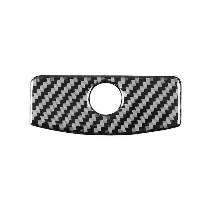 for 2009-2012 Soft Carbon Fiber Car Glove Box Handle Cover Trim Sticker Accessories