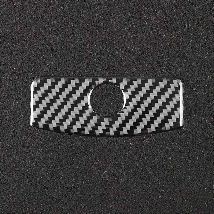 for 2009-2012 Soft Carbon Fiber Car Glove Box Handle Cover Trim Sticker Accessories