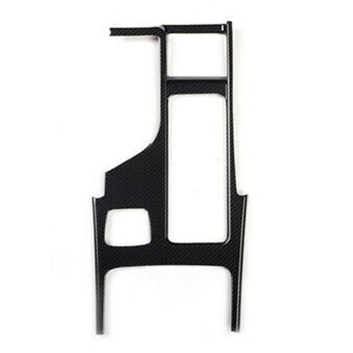 for 2010 2011 2012 2013 2014 2015 Carbon Style Gear Box Panel Water Cup Holder Cover Trim Car-Styli