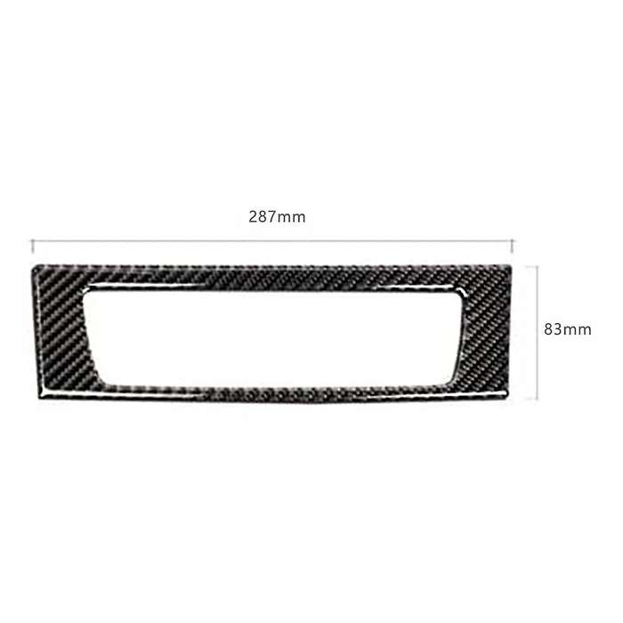 for 2009-2015 Z4 Car Carbon Fiber Sticker Z4 CD Panel Carbon Fiber Sticker
