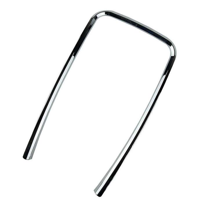 for 2010-2013 1168639 Front Center Console Chrome Strip Water Cup Holder Storage Box Trim Frame