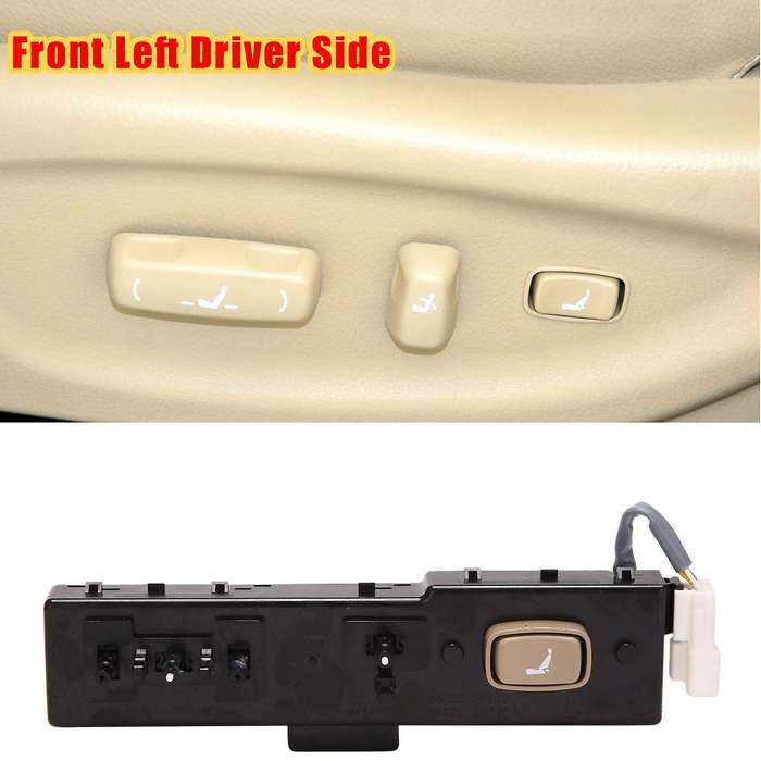 for 2011-2015 Left Driver Side Power Seat Adjust Control Switch Beige Button 88520-2P020J7