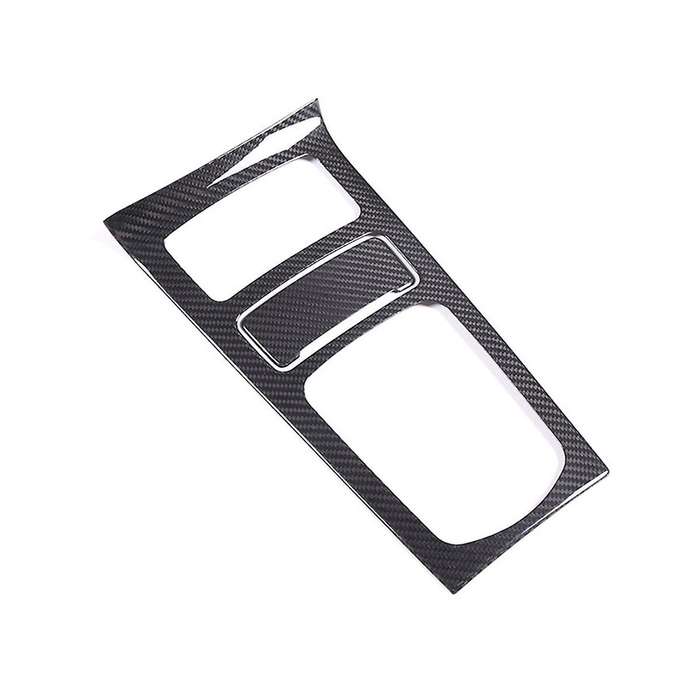 for 2011-2017 Carbon Fiber Car Center Control Gear Panel Cover Trim Interior Accessories