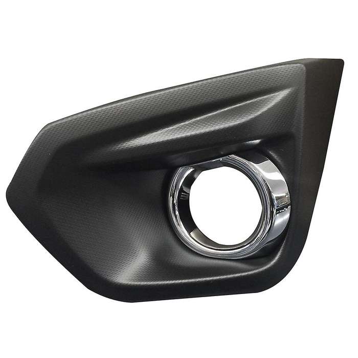 for 2012-2014 Right Passenger Side Front Bumper Fog Light Lamp Bezel Cover with Chrome 57731-FJ020