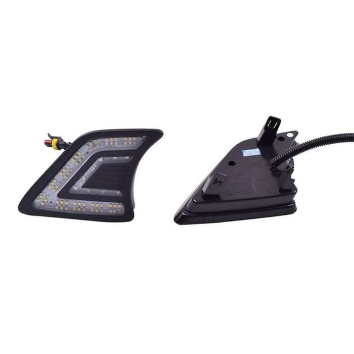for 2012-2014 Pair Front LED DRL Daytime Running Fog Light Lamp