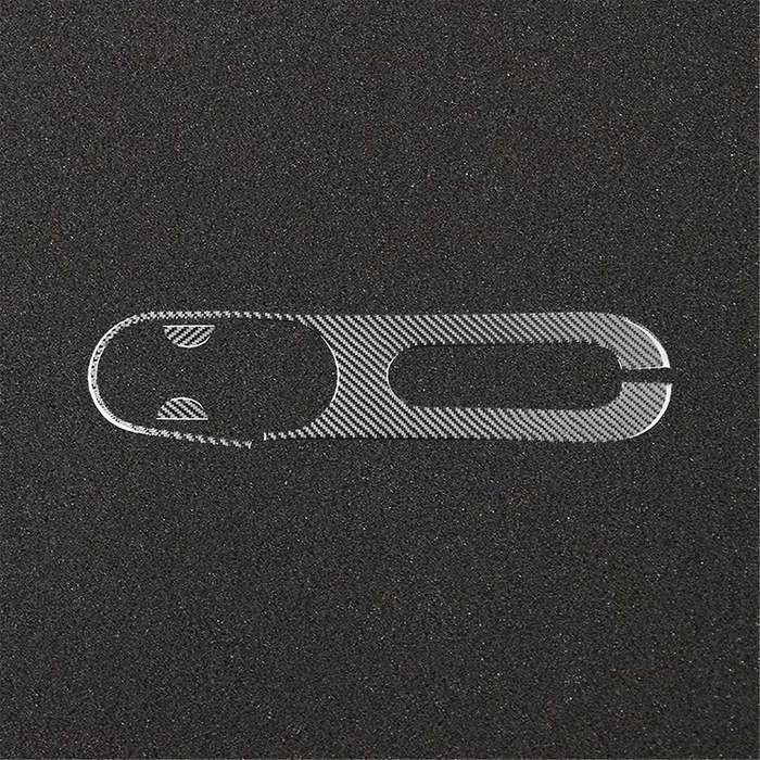 for 2012-2015 Soft Carbon Fiber Car Central Control Handbrake Cup Holder Cover Trim Sticker Accessor