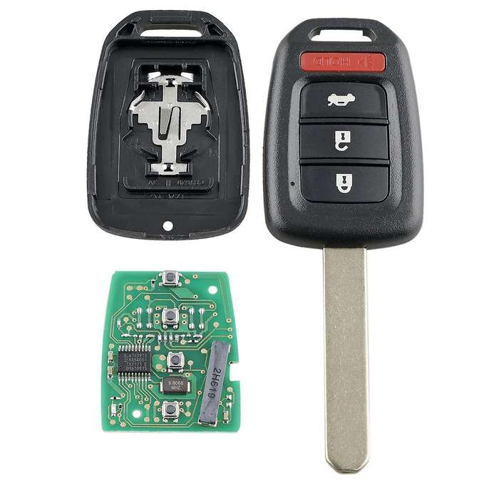 for 2013-2016 Accord Remote Car Key Fob 313.8Mhz ID47 Chip MLBHLIK6-1T