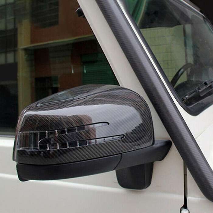 for 2013-2018 W463 W166 G GLS ML Real Carbon Fiber Rearview Mirror Cover Cap Side Mirror Cover
