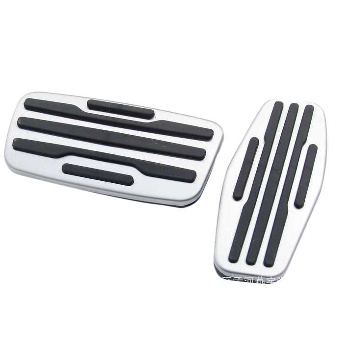 for 2013-2018 Stainless Steel Pads Brake Gas Pedal Foot Rest Pedal Pad
