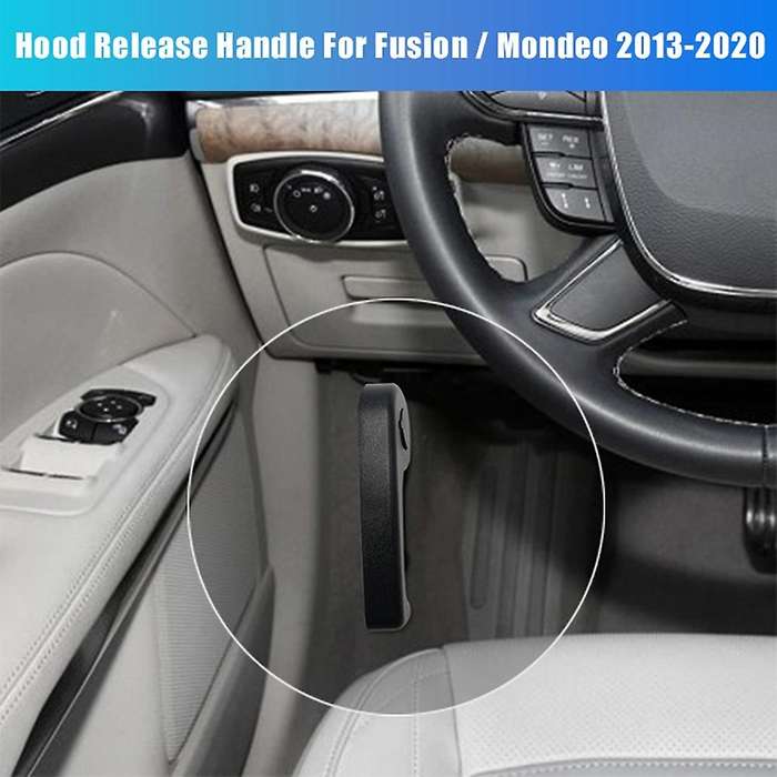 for 2013-2020 / Mondeo & MKZ Hood Release Handle Hood Latch Pull Handle Lever DS7Z-16B626-A