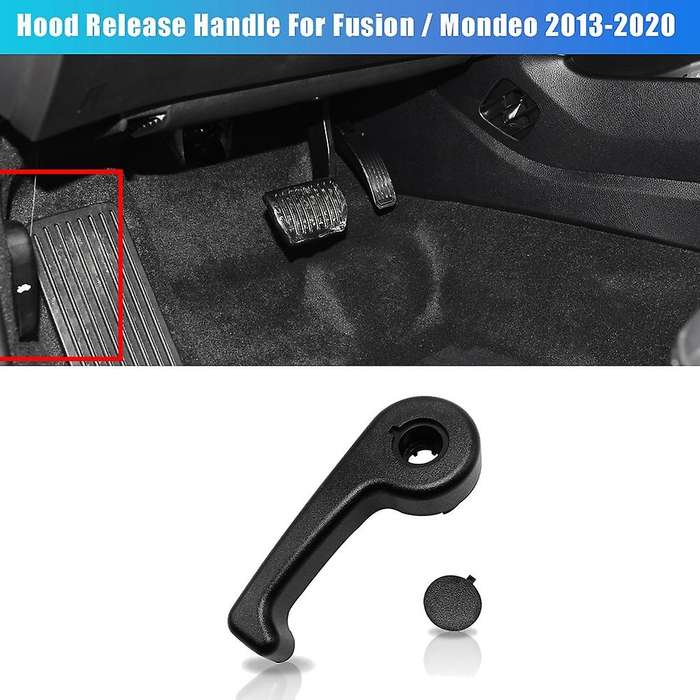 for 2013-2020 / Mondeo & MKZ Hood Release Handle Hood Latch Pull Handle Lever DS7Z-16B626-A