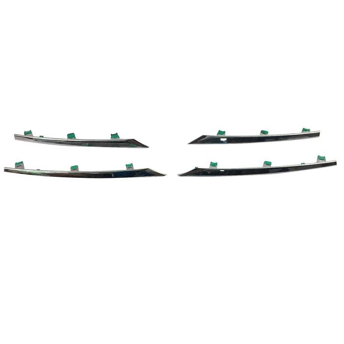 for 2014-2016 Front Bumper Upper Grill Moulding Cover Trim Front Center Grill Trims