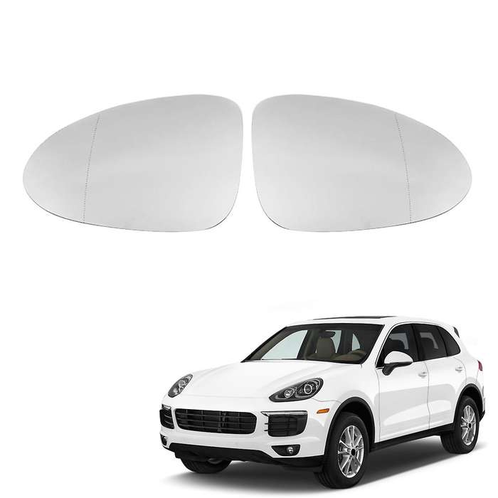 for 2014-2020 Car Front Right Heated Side Door Wing Rear View Mirror Lens Glass