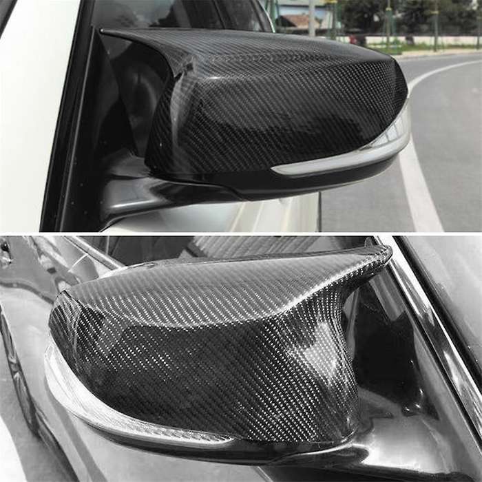 for 2014-2022 Q50 Q60 Carbon Fiber Color Rear View Side Mirror Cover Cap M Style