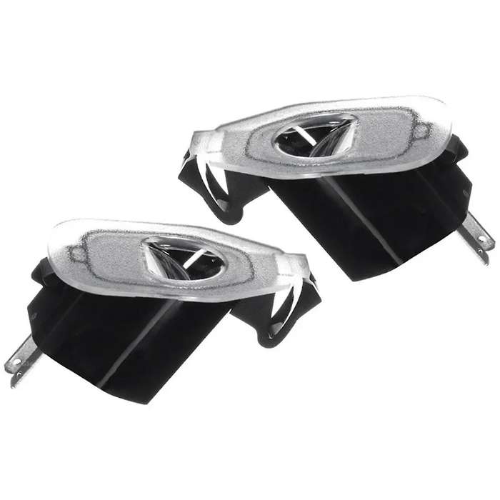 for 2015-2017 Pair Left Right View Mirror Bottom Puddle Lamp Light Clear FR3Z-13B375-C FR3Z-13B374-D