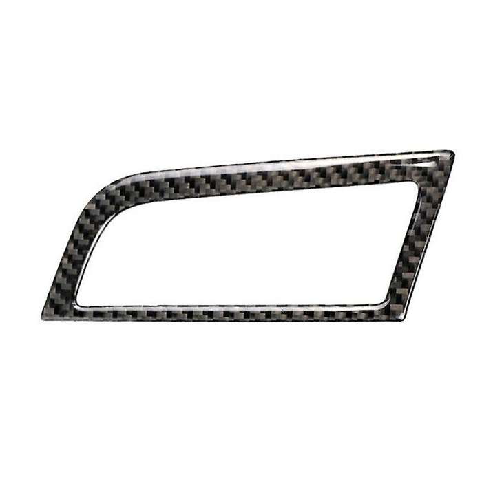 for 2015-2019 Car Interior Carbon Fiber Side Air Outlet Sticker 2Pcs