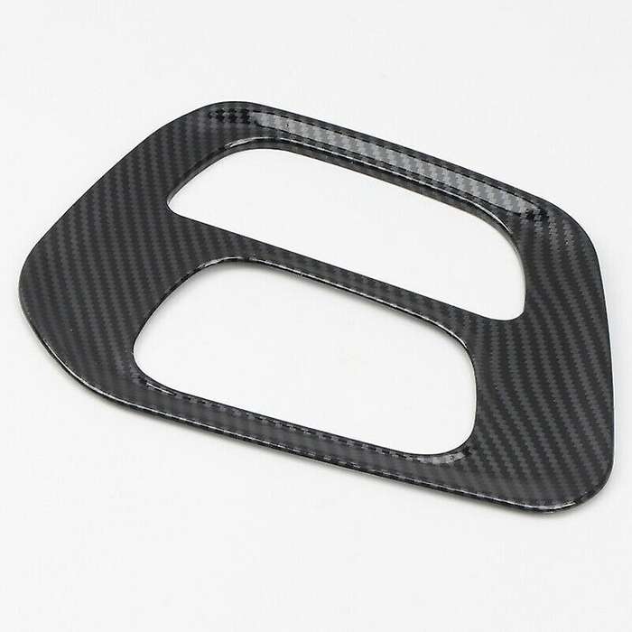 for 2015-2019 Carbon Fiber Gear Shift Box Panel Cover Trim