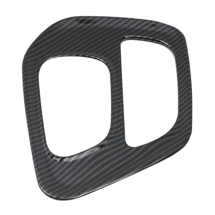 for 2015-2019 Carbon Fiber Gear Shift Box Panel Cover Trim