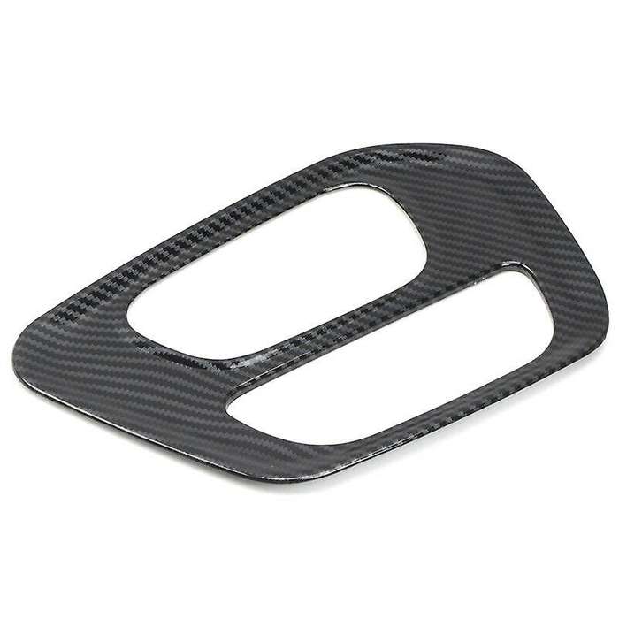 for 2015-2019 Carbon Fiber Gear Shift Box Panel Cover Trim