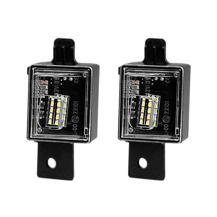 for 2015-2019 FULL-SMD LED License Plate Light Lamp Pair
