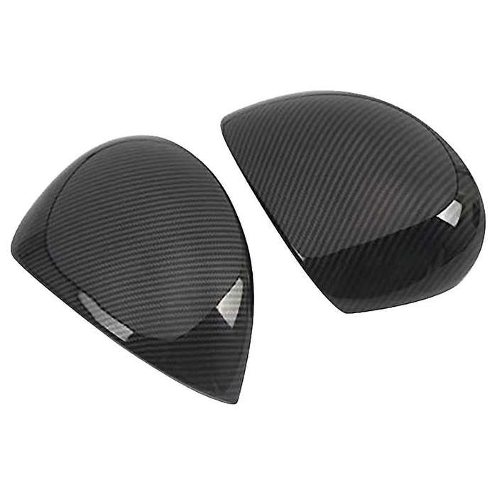 for 2015-2020 ABS Carbon Fiber Side Door Rearview Mirror Cover Decoration Trim