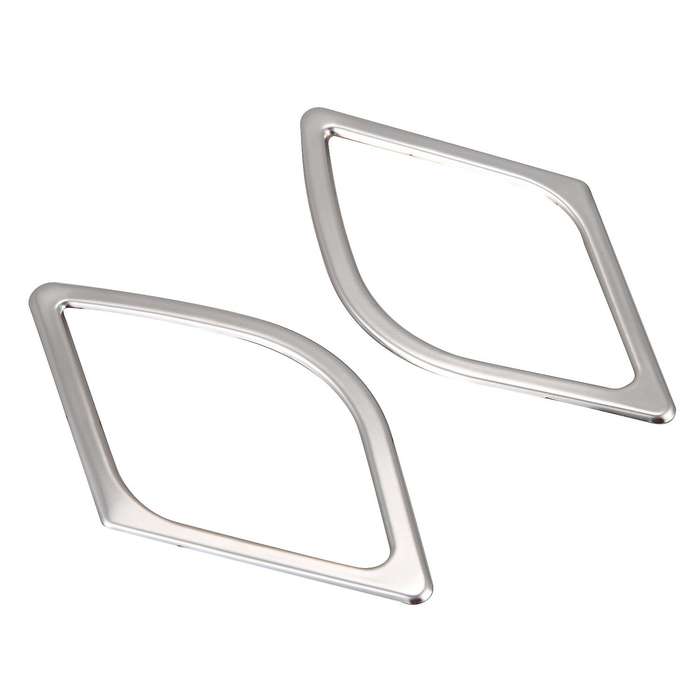 for 2015-2019 Stainless Steel Car Front Door Above Speaker Audio Horn Ring Cover Trim