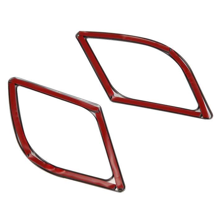 for 2015-2019 Stainless Steel Car Front Door Above Speaker Audio Horn Ring Cover Trim