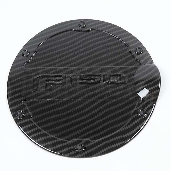 for 2015-2020 Car Carbon Fiber Fuel Tank Cover Gas Door Cap Oil Door Trim Cover Fit Accessories