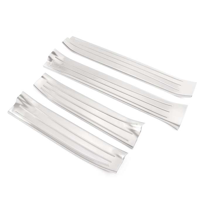 for 2015-2021 Car Inner Door Sill Scuff Plates Cover Trim