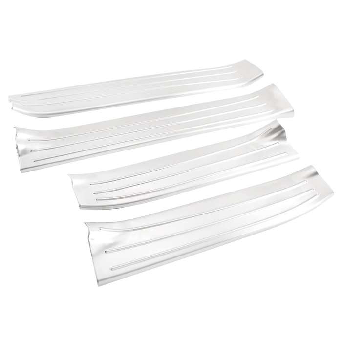 for 2015-2021 Car Inner Door Sill Scuff Plates Cover Trim