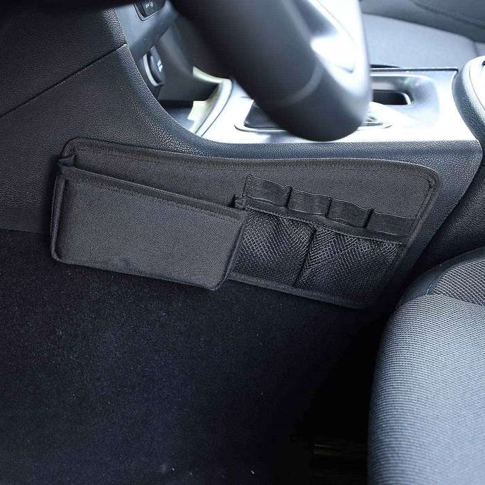 for 2015-2021 Charger Center Console Gear Shift Storage Organizer Bag, Seat Space Side Pocket Storag