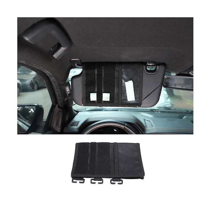 for 2015-2021 Visor Storage Bag, Visor Organizer, Multifunctional Storage Rack Car Accessories