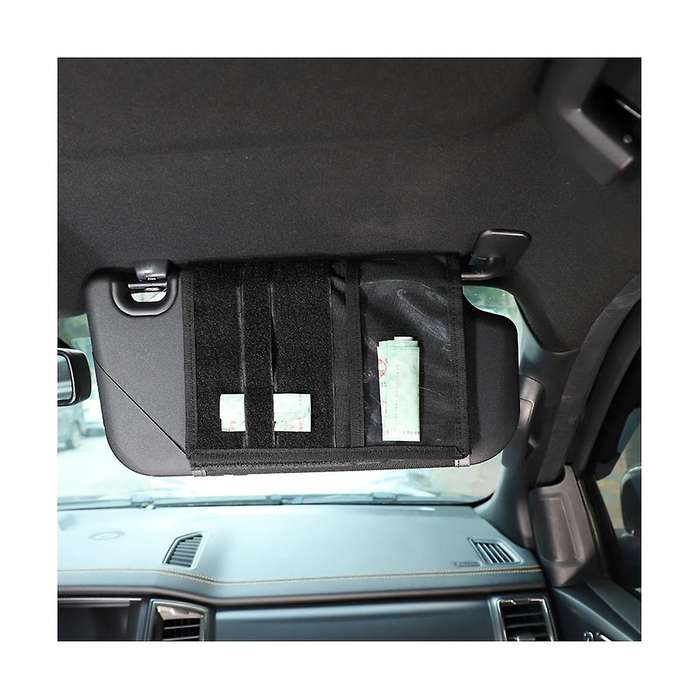 for 2015-2021 Visor Storage Bag, Visor Organizer, Multifunctional Storage Rack Car Accessories
