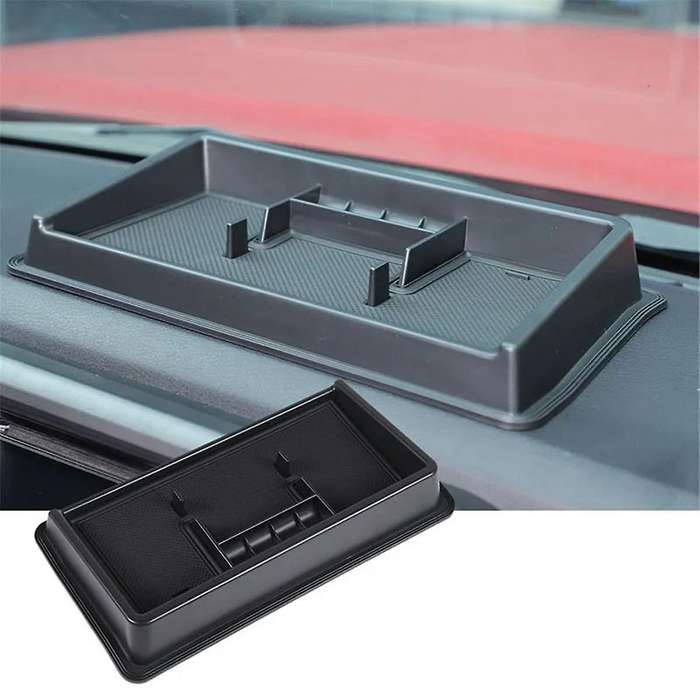 for 2016-2022 Central Control Dashboard Storage Box Phone Holder Tray Organizer Car Accessories