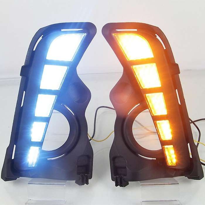 for 2017-2019 LED Daytime Running Turn Light + LED Fog Light Lamp + Harness