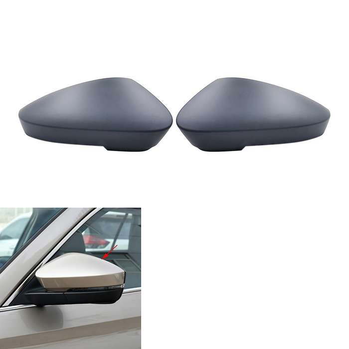 for 2017-2021 Replacement Mirror Covers Car Side Door Rear View Mirror Cover Cap Shell