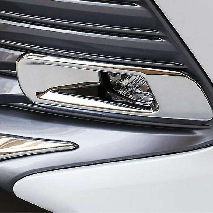 for 2018-2020 ABS Chrome Exterior Front Fog Light Lamp Strip Trim