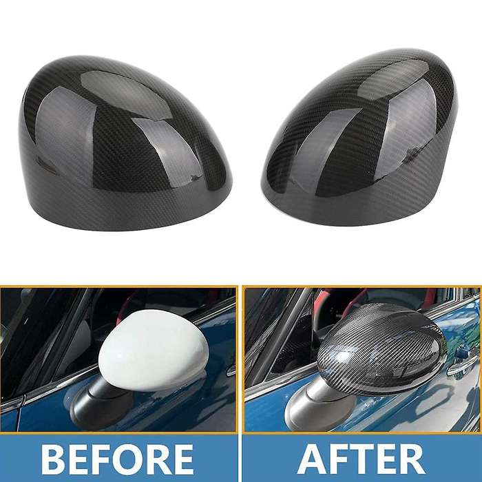 for 2018-2020 / S Rear View Mirror Cover Trims (Carbon Fiber)