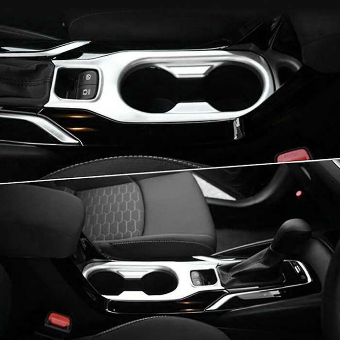 for 2018-2020 Central Control Gear Shift Cup Holder Panel Cover Trim Decorative Frame Car Accessorie