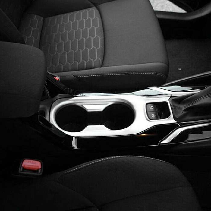 for 2018-2020 Central Control Gear Shift Cup Holder Panel Cover Trim Decorative Frame Car Accessorie